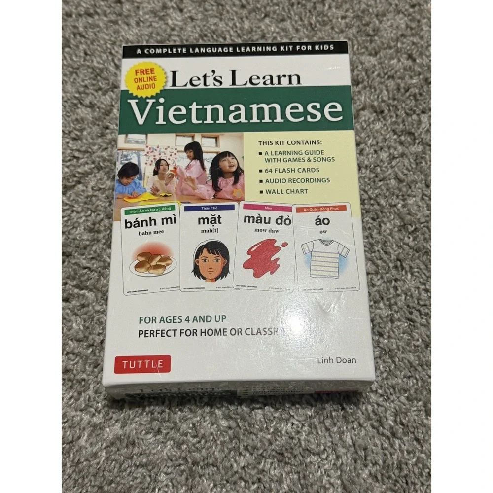 Let's Learn Vietnamese Complete Language Learning Kit for Kids Tuttle‎
